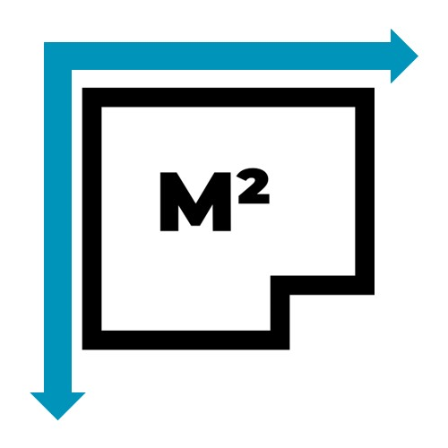 icoon parameter 'oppervlakte'